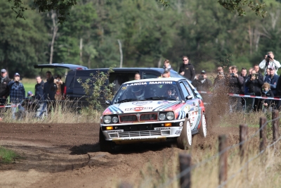 Tom Boonen sur une mythique  Lancia Delta HF Integrale